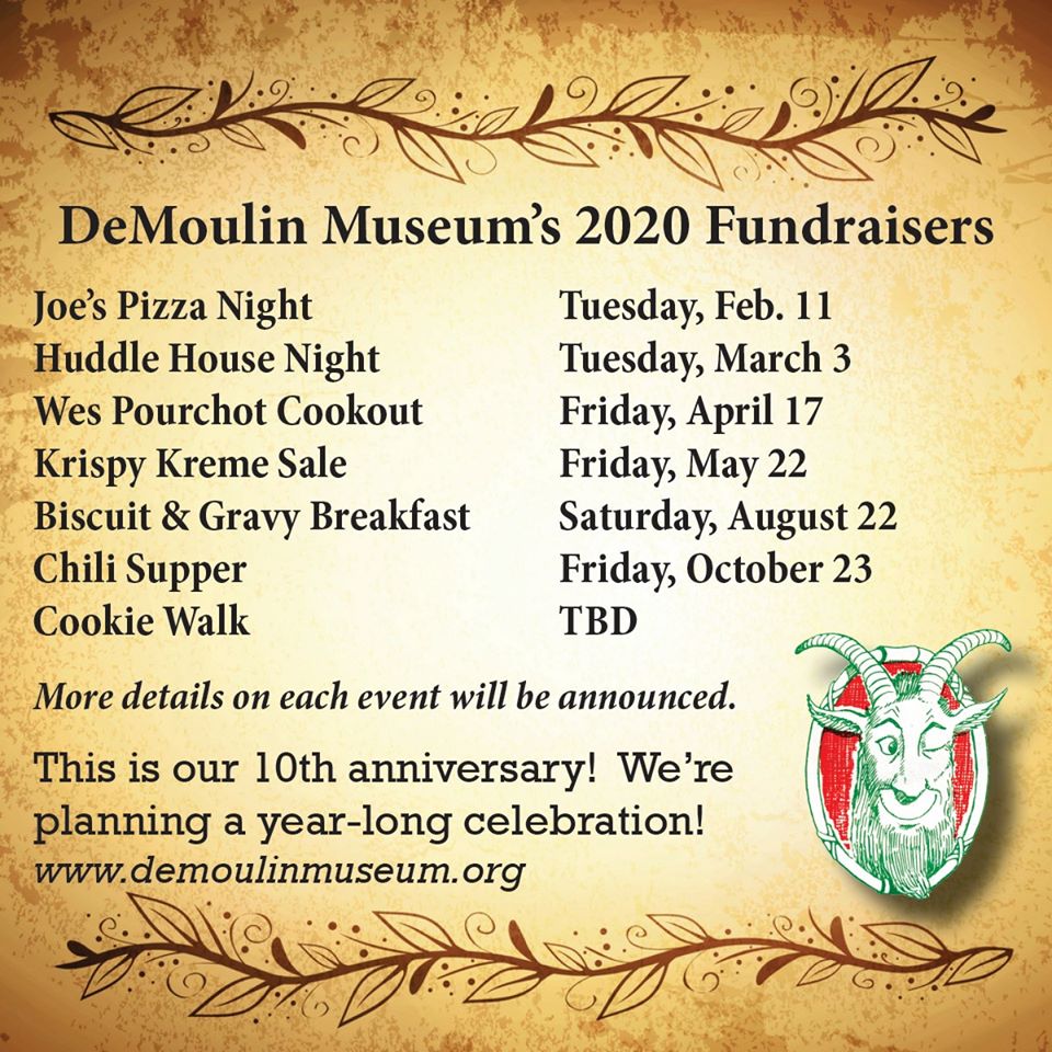 Museum Fundraisers in 2020